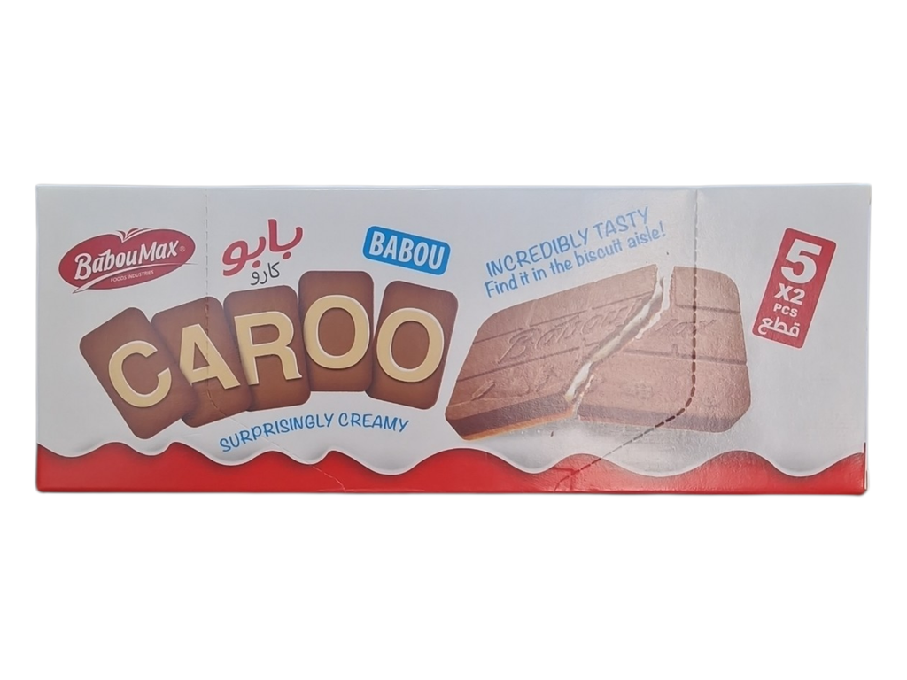 BABOU caroo biscuit chocolat et lait 5 pcs