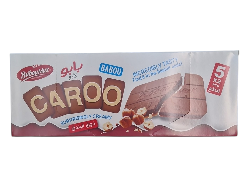 BABOU caroo biscuit chocolat et noisetes 5 pcs