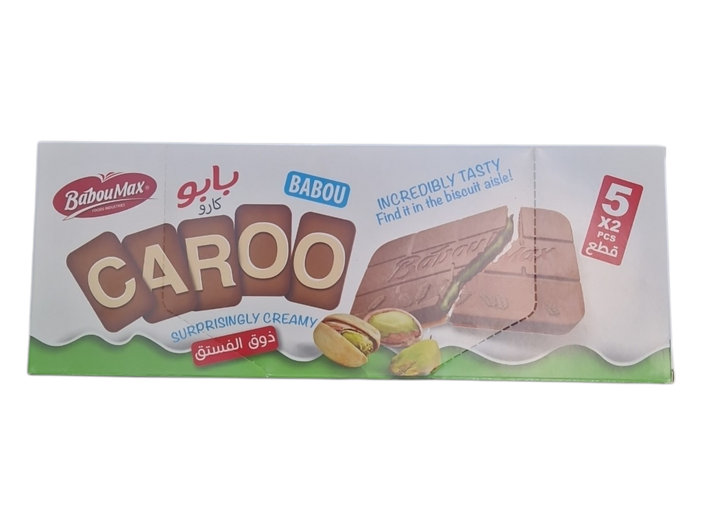 BABOU caroo biscuit chocolat et pistash 5pcs