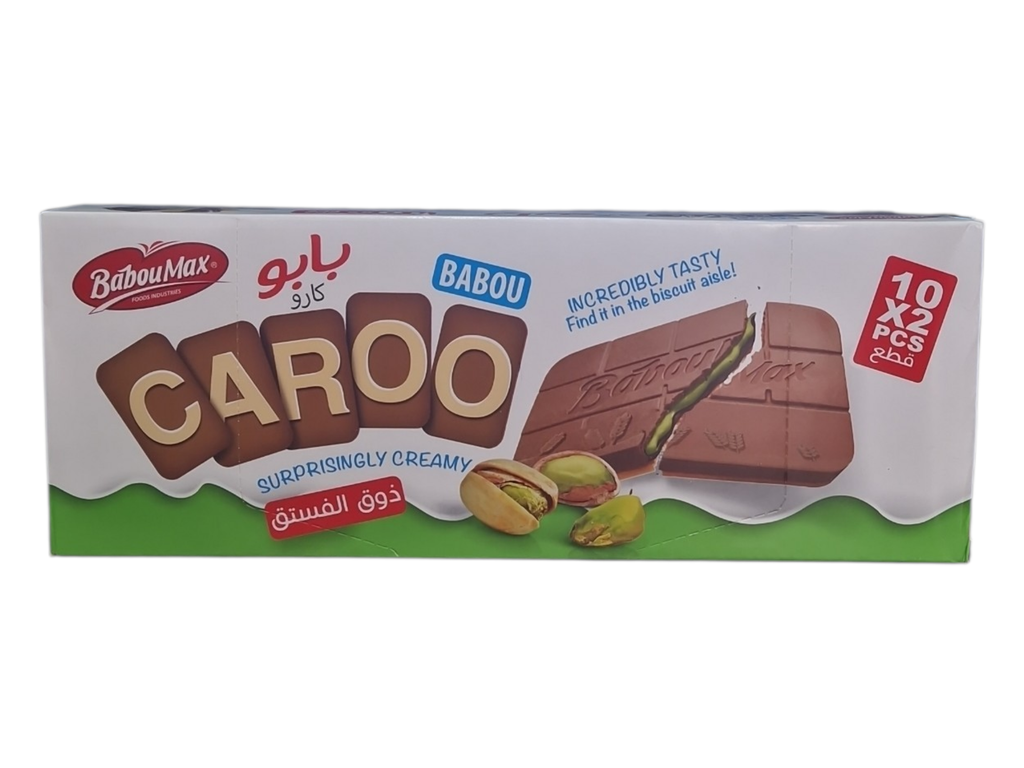 BABOU caroo biscuit chocolat et pistash 10pcs