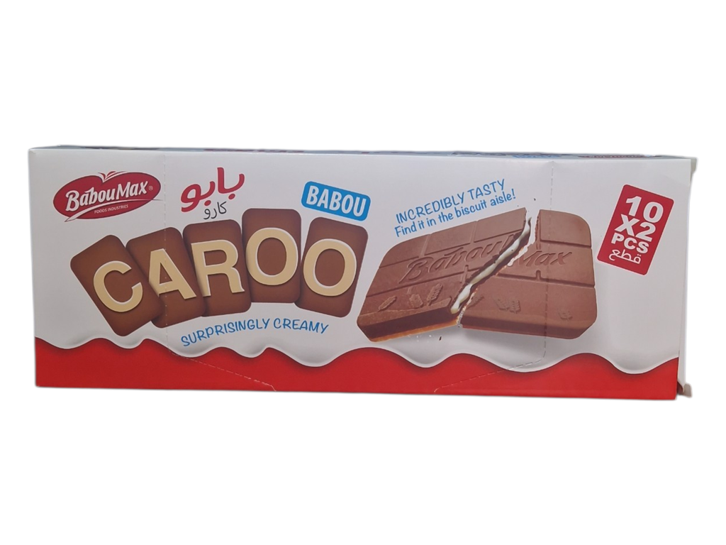 BABOU caroo biscuit chocolat et lait 10pcs