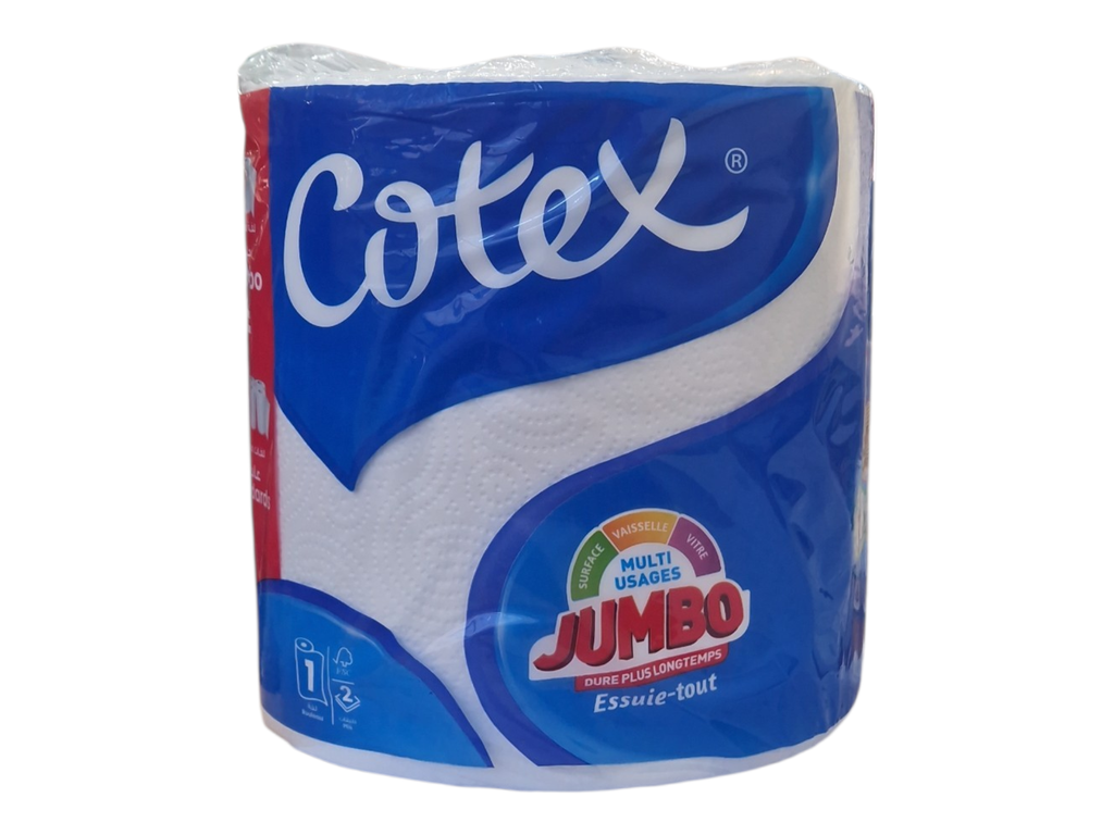 COTEX jumbo essuie tout 1=8*6p