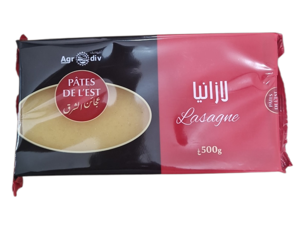 PATES DE L EST lasagne 500g