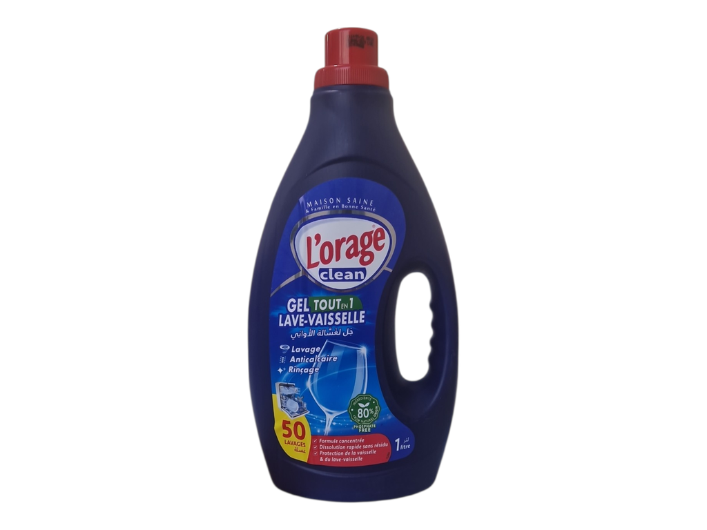 L'ORAGE gel lave vaisselle 1l
