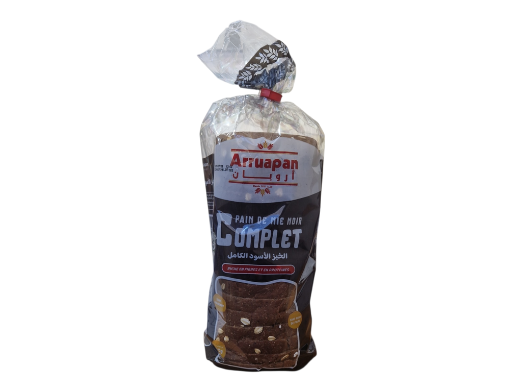 Arruapan pain de mie noir cereales 450grs