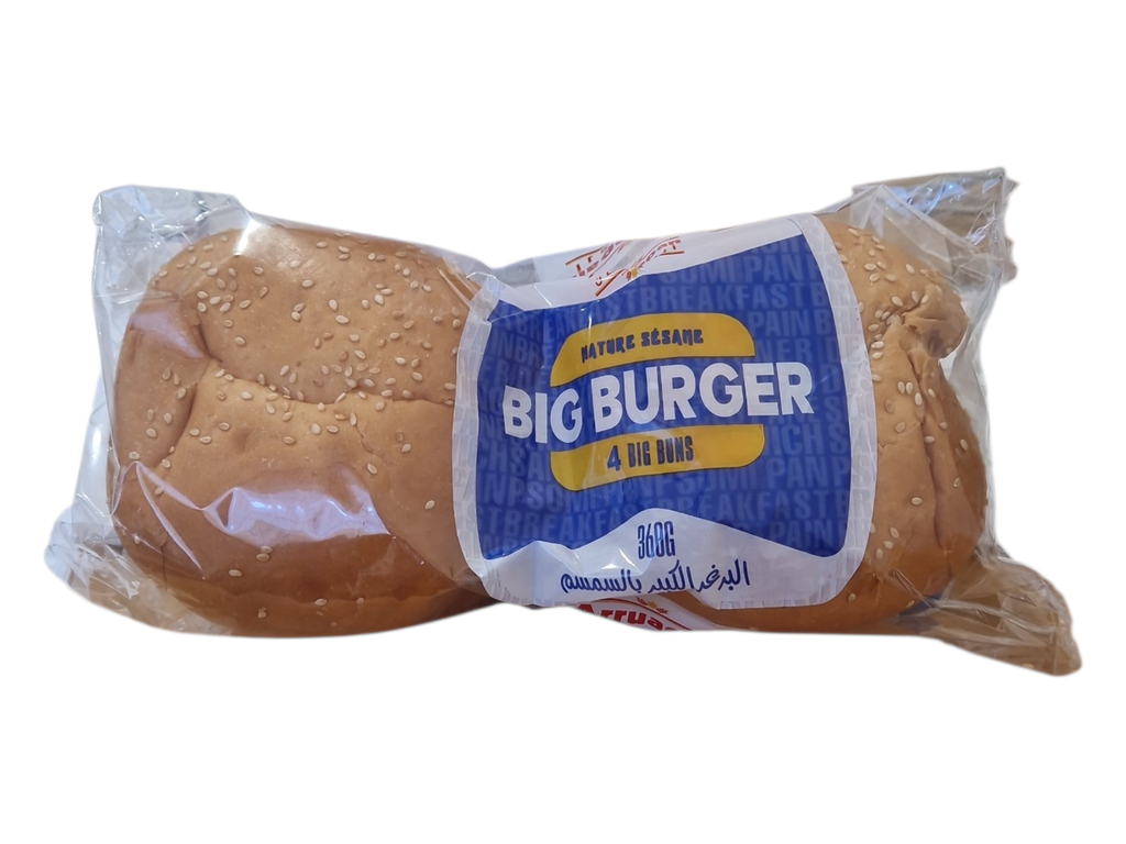Arruapan big burger nature *4p 360grs