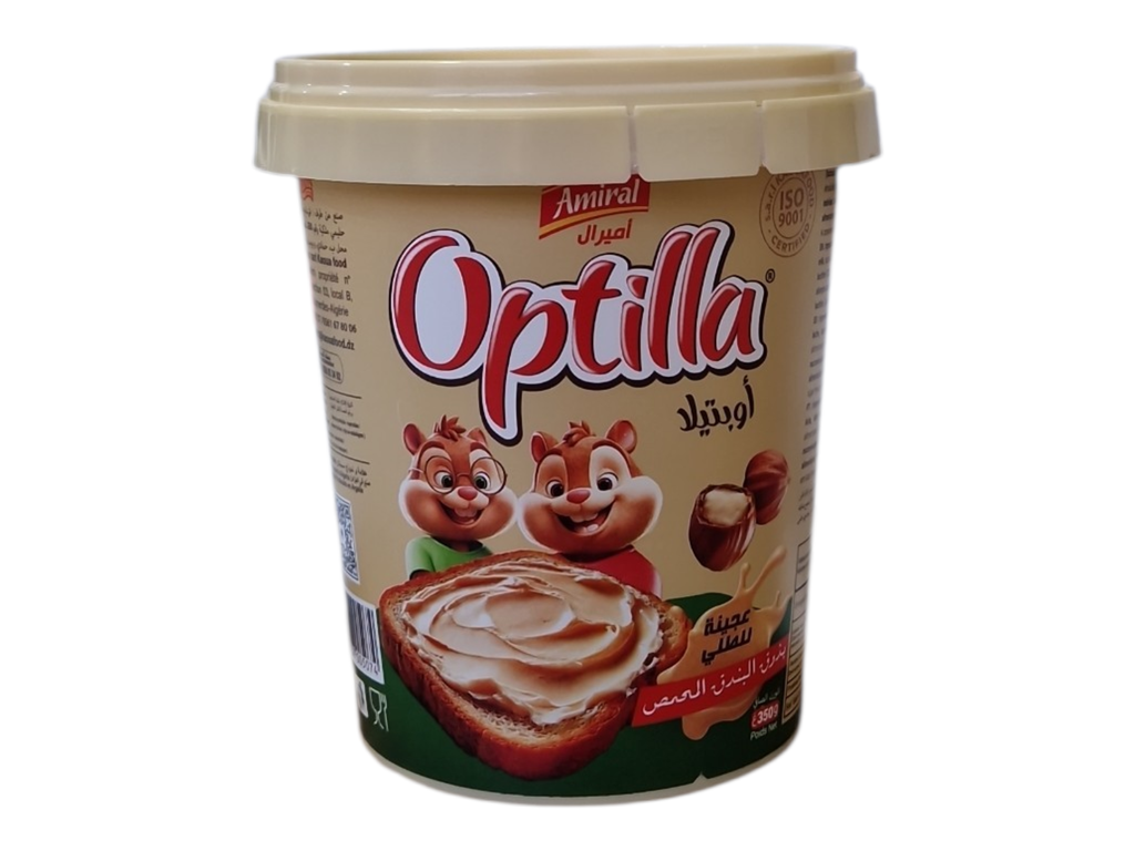 OPTILLA pate à tartiner noisettes 350g