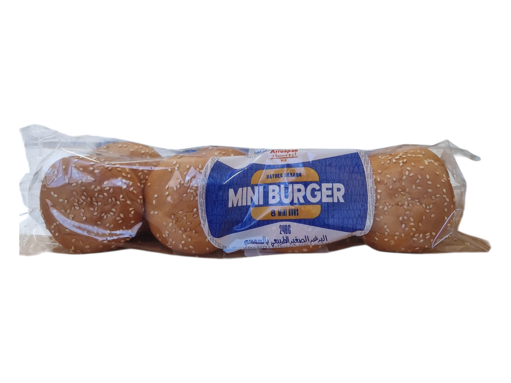 Arruapan mini burger nature *8p 248grs