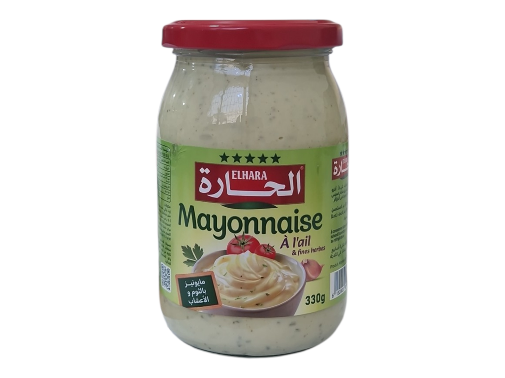 EL HARA mayonnaise a l'ail 330g