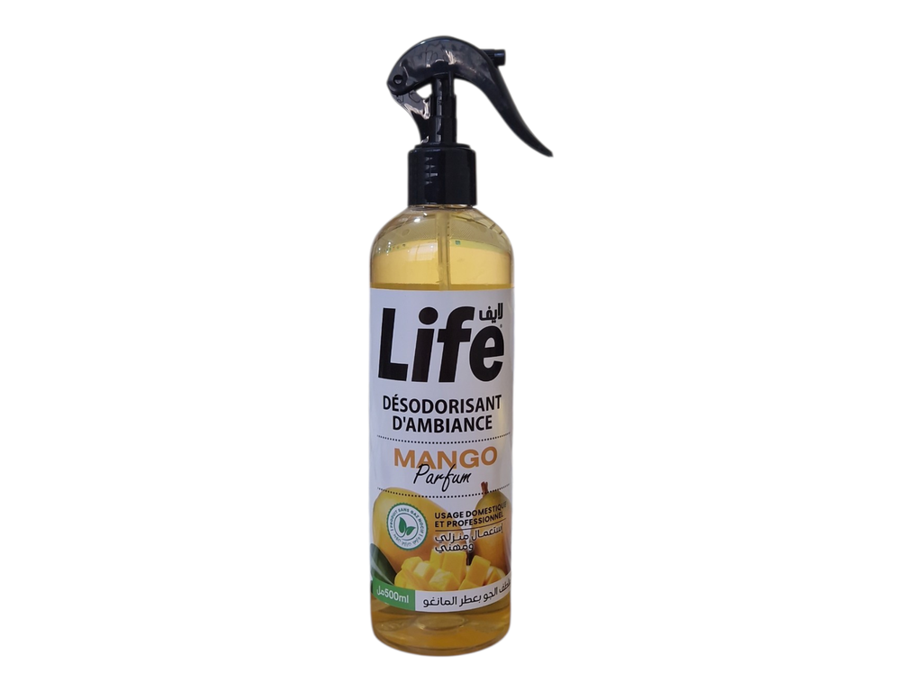 LIFE désodorisant d'ambiance mango 500ML