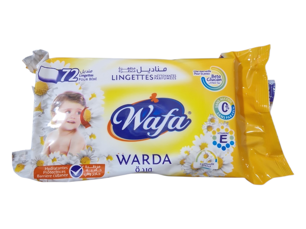 WAFA lingettes warda camomille 72p
