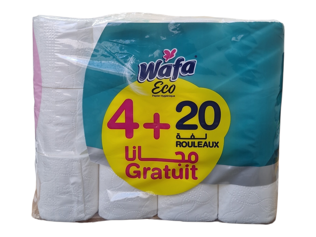 WAFA eco papier hygiénique 20+4p