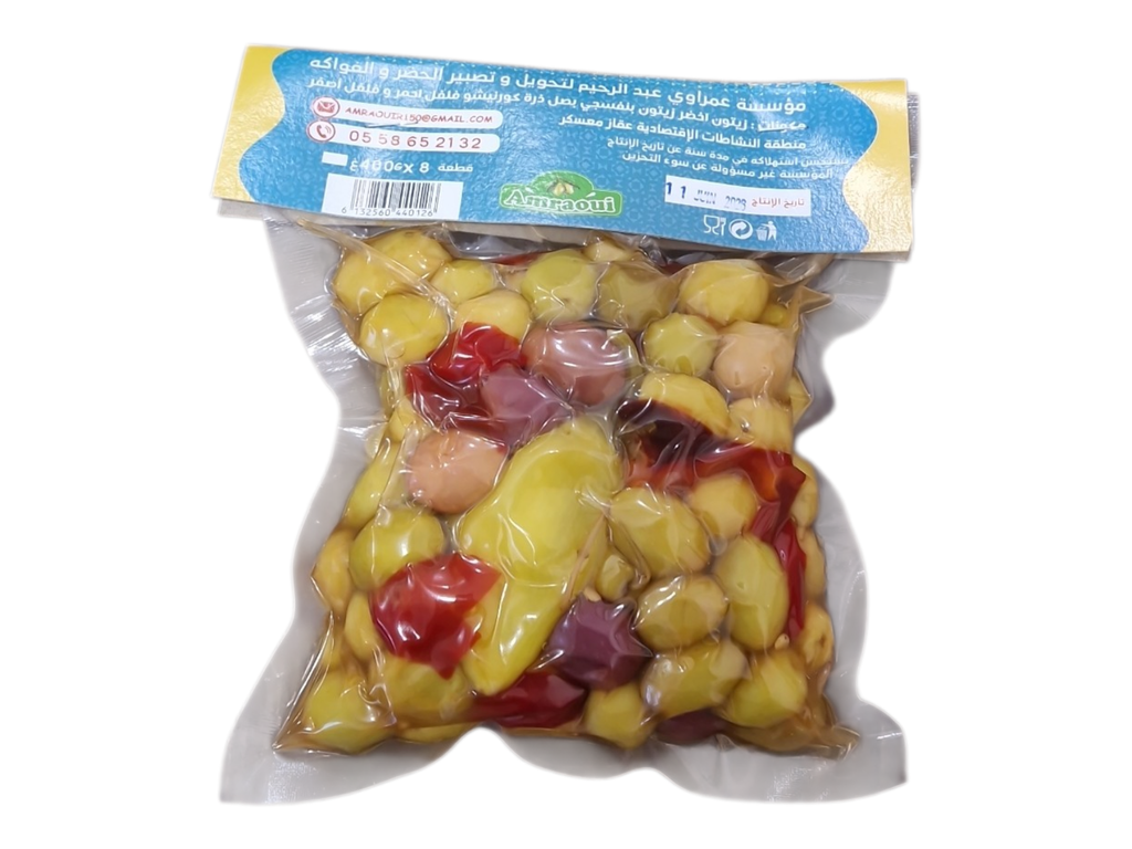 AMRAOUI mélange d'olives cocktail  400g