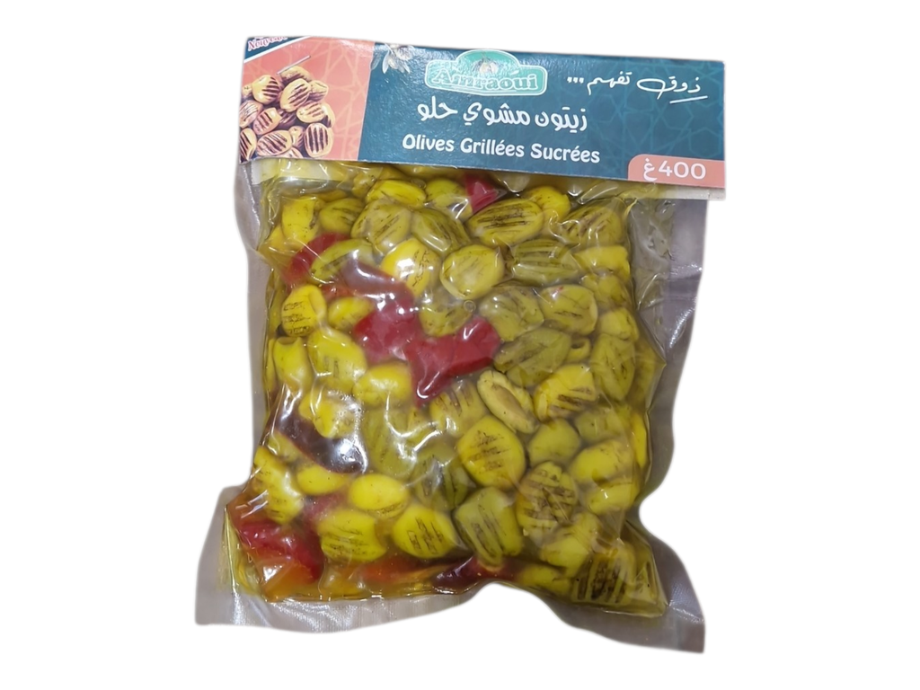 AMRAOUI mélange d'olives sucrees 400g