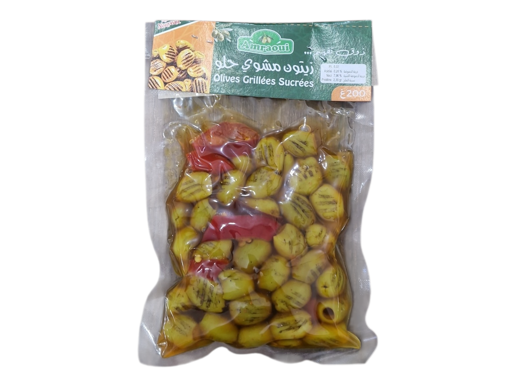 AMRAOUI mélange d'olives sucrees 200g