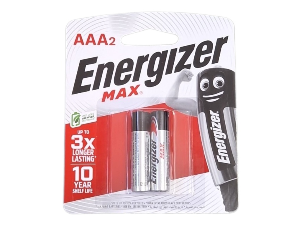ENERGIZER max battery commende  r3 *2ps