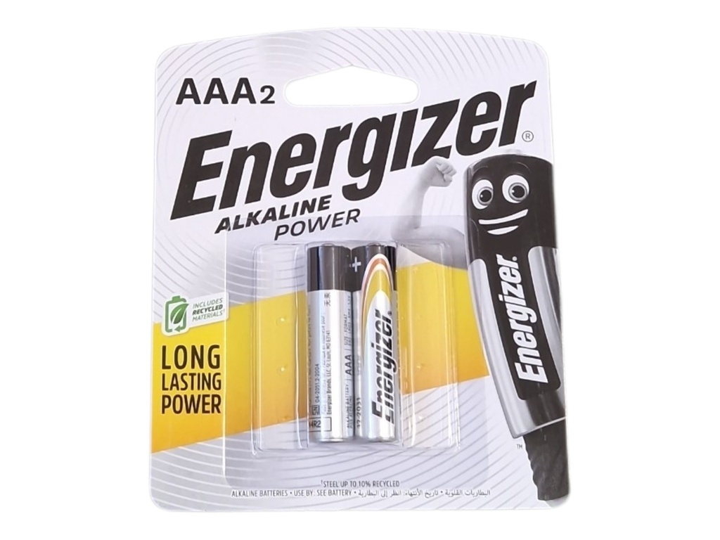 ENERGIZER alkaline battery commende r3 *2ps