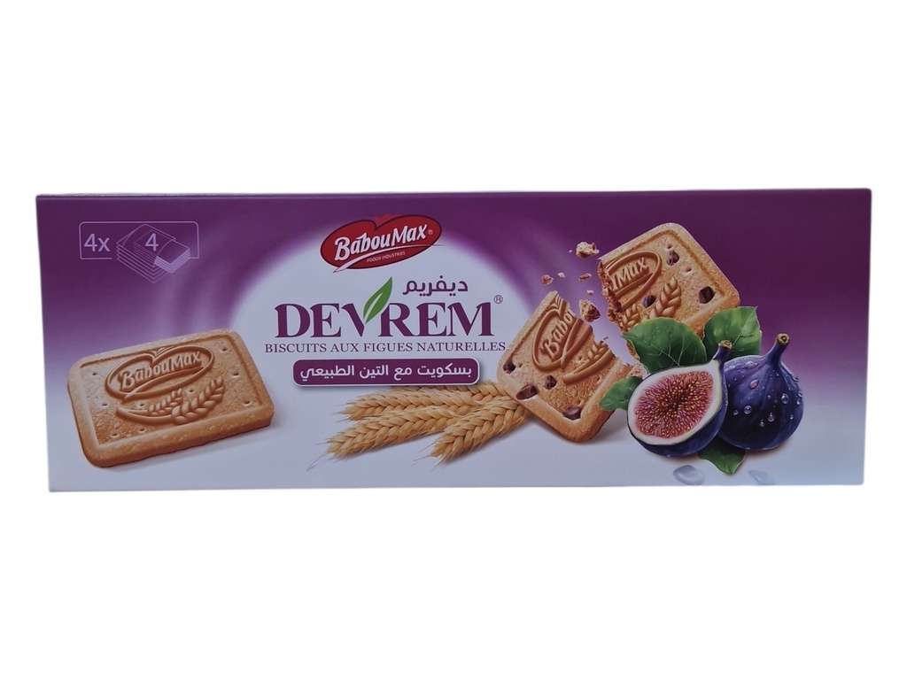 Baboumax bisquit figes 130g