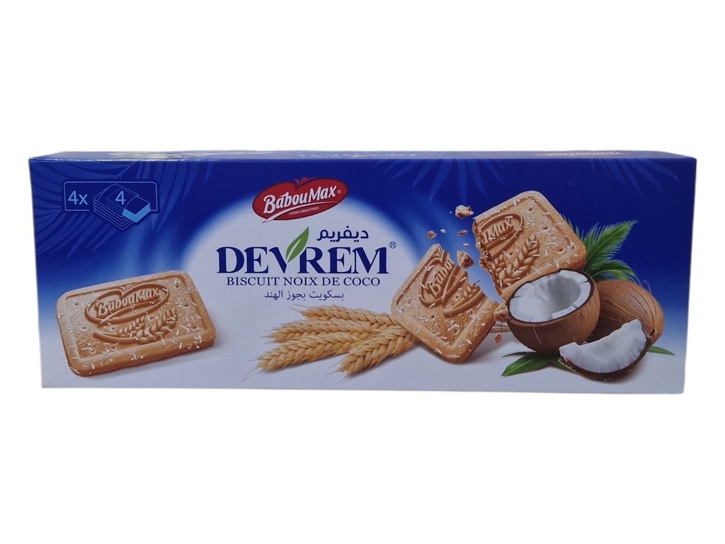Baboumax bisquit au noix de coco 130g