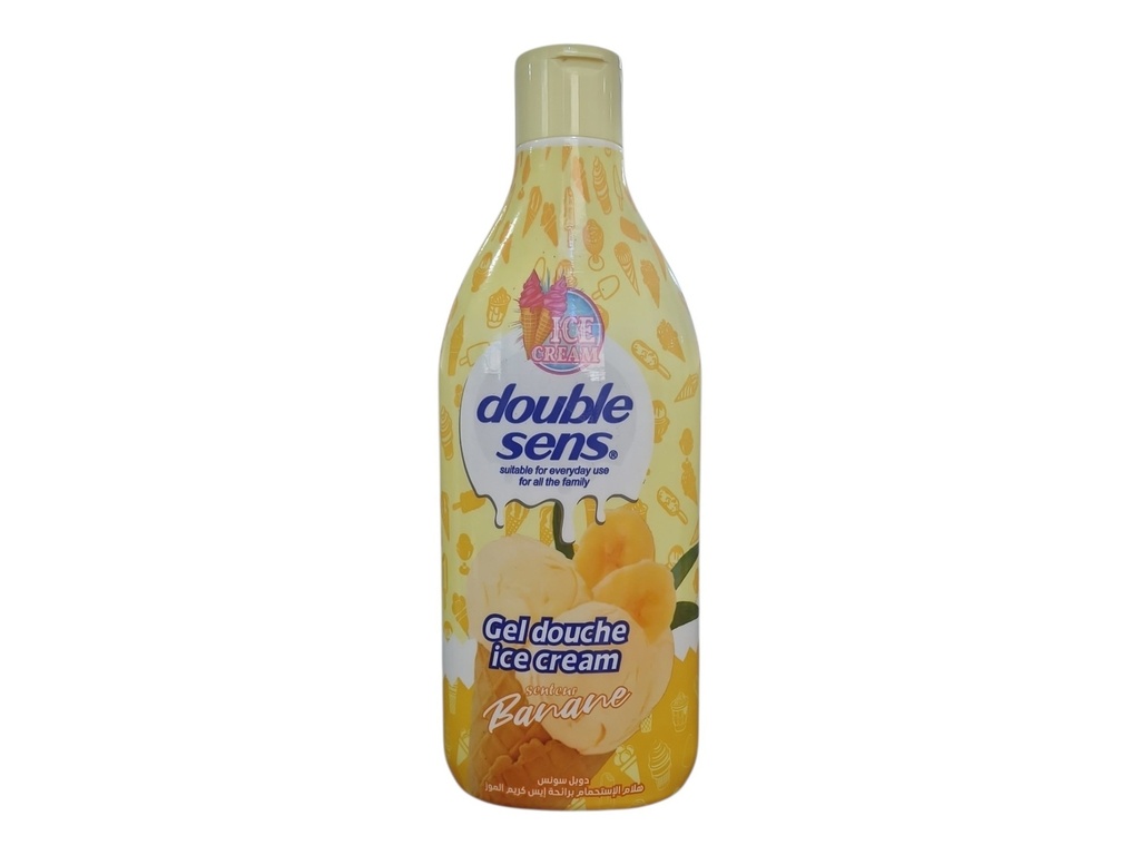 DOUBLE SENS gel douche banane1l