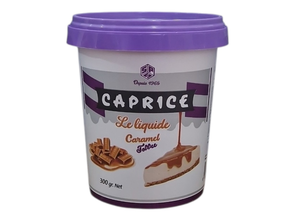 CAPRICE le liquide caramel toffee 300g