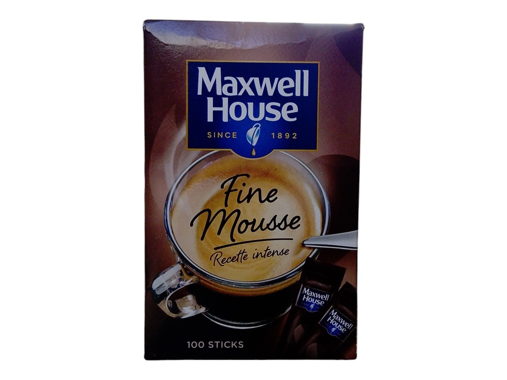 MAXWELL HOUSE décaféiné sticks 100ps