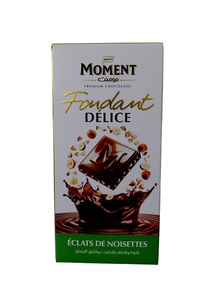 MOMENT Fondant délice chocolat éclats de noisettes
