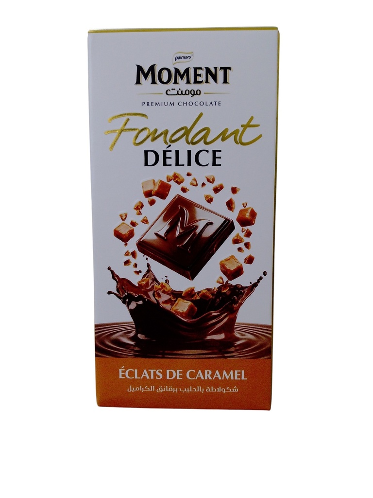 MOMENT Fondant délice chocolat éclats de caramel