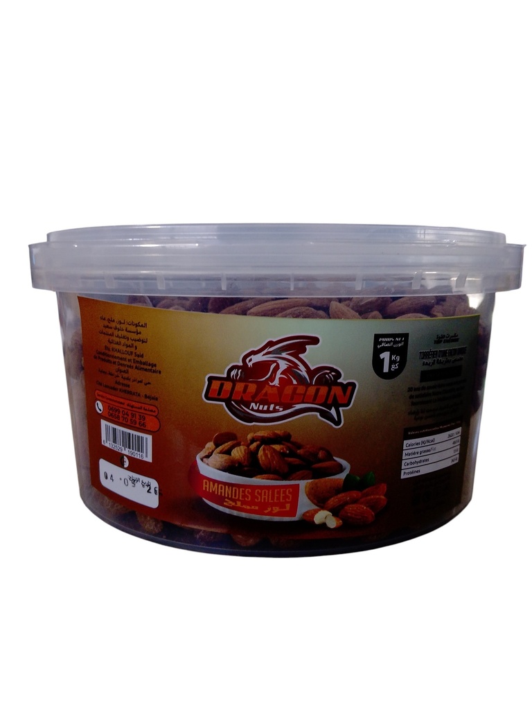 DRAGON amande grillées et salées 1kg