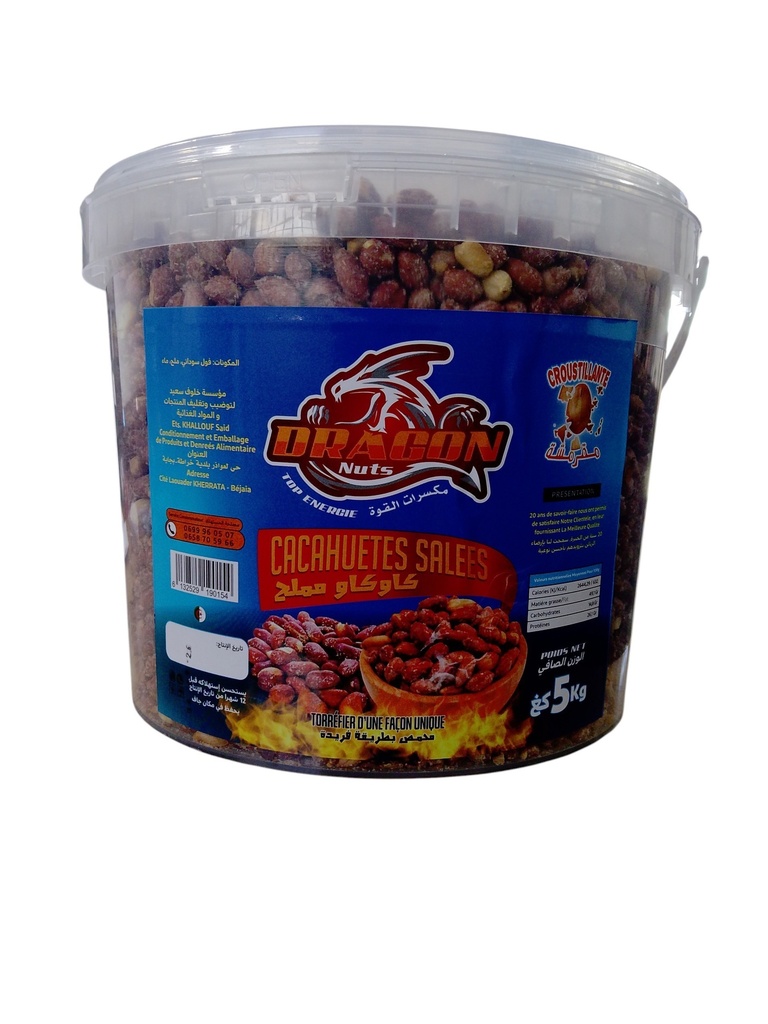 DRAGON cacahuètes salées 5kg